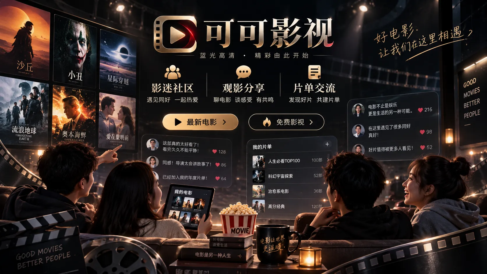 可可影视创作者社区
