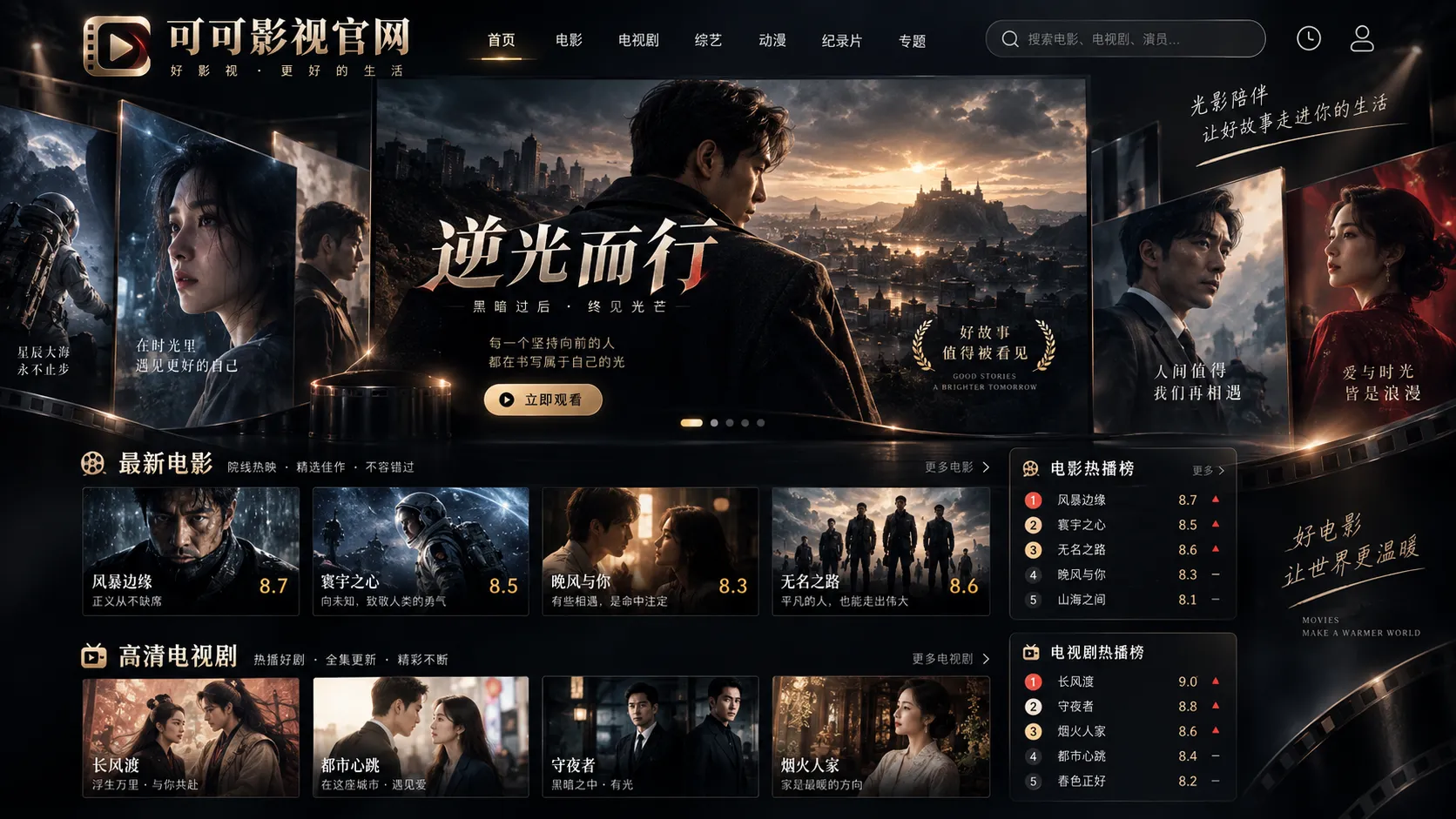 可可影视今日内容与视频创作灵感